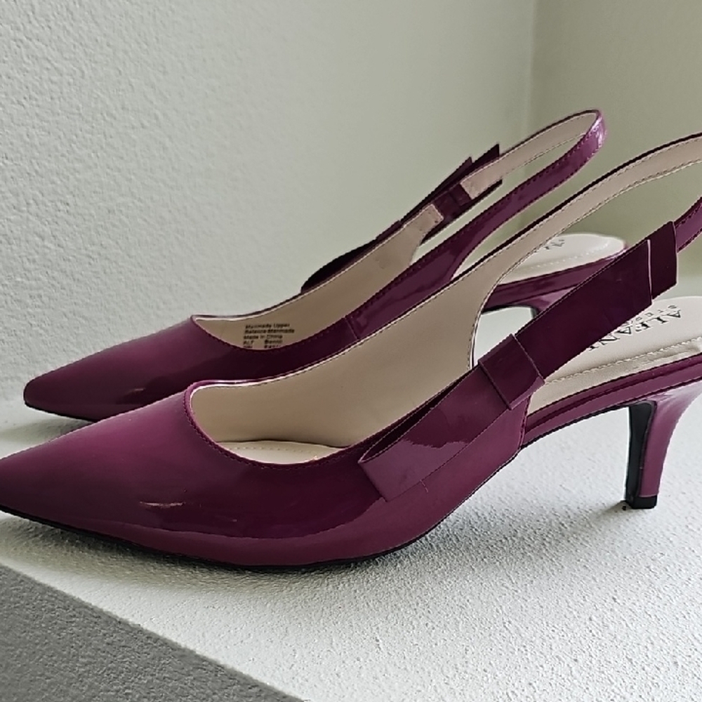 New,Alfani Slingback Heels